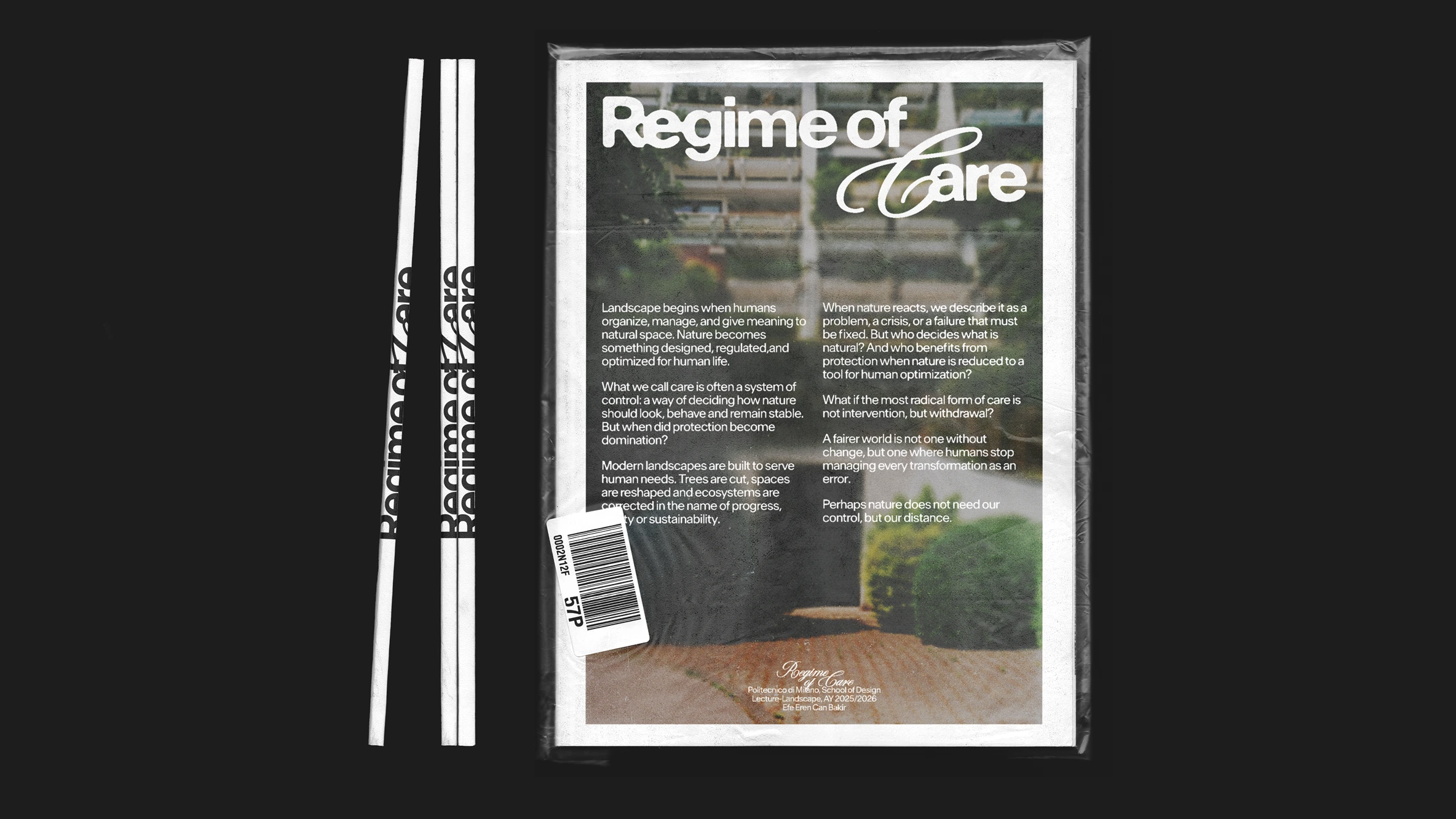 Regime of Care cover